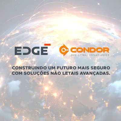 EDGE e CONDOR se unem para acelerar o desenvolvimento de mercados e tecnologias não letais